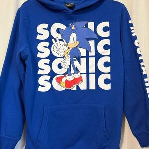 Blue Sonic the Hedgehog Hoodie